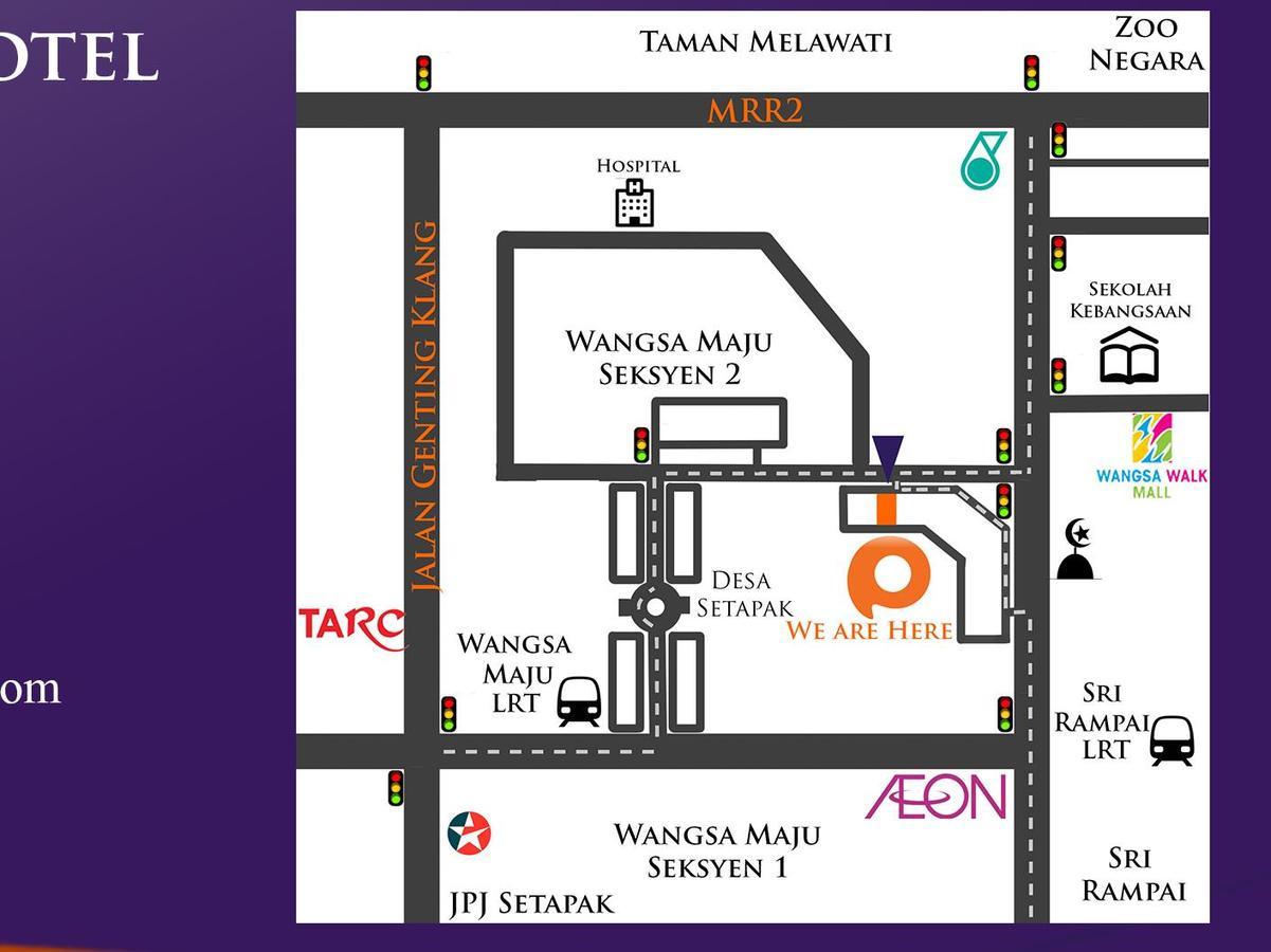 Orange Premier Hotel Wangsa Maju Kuala Lumpur Eksteriør bilde